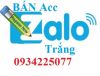 Bán tài khoản Zalo mới tạo - anh 1